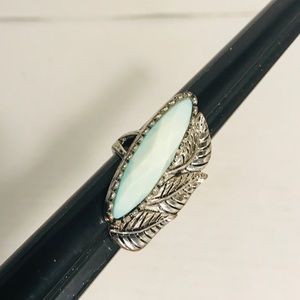 Navajo Style Elongated Ring Size 5